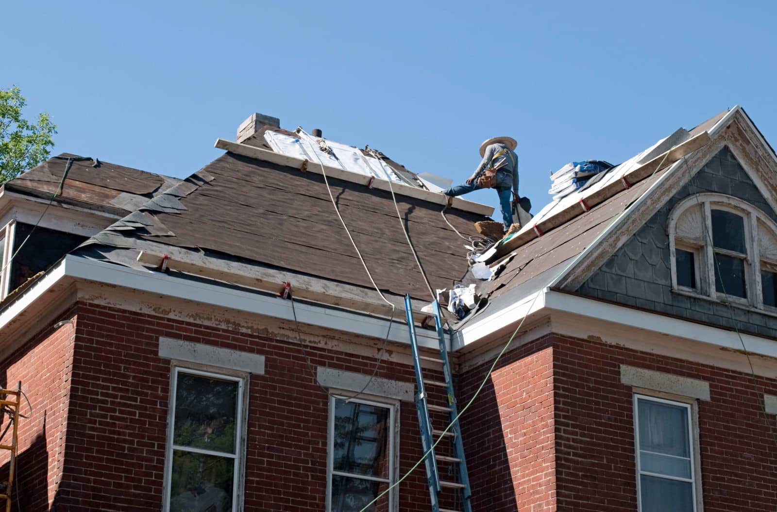 Professional roofers