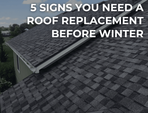 5 Signs You Need a Roof Replacement Before Winter